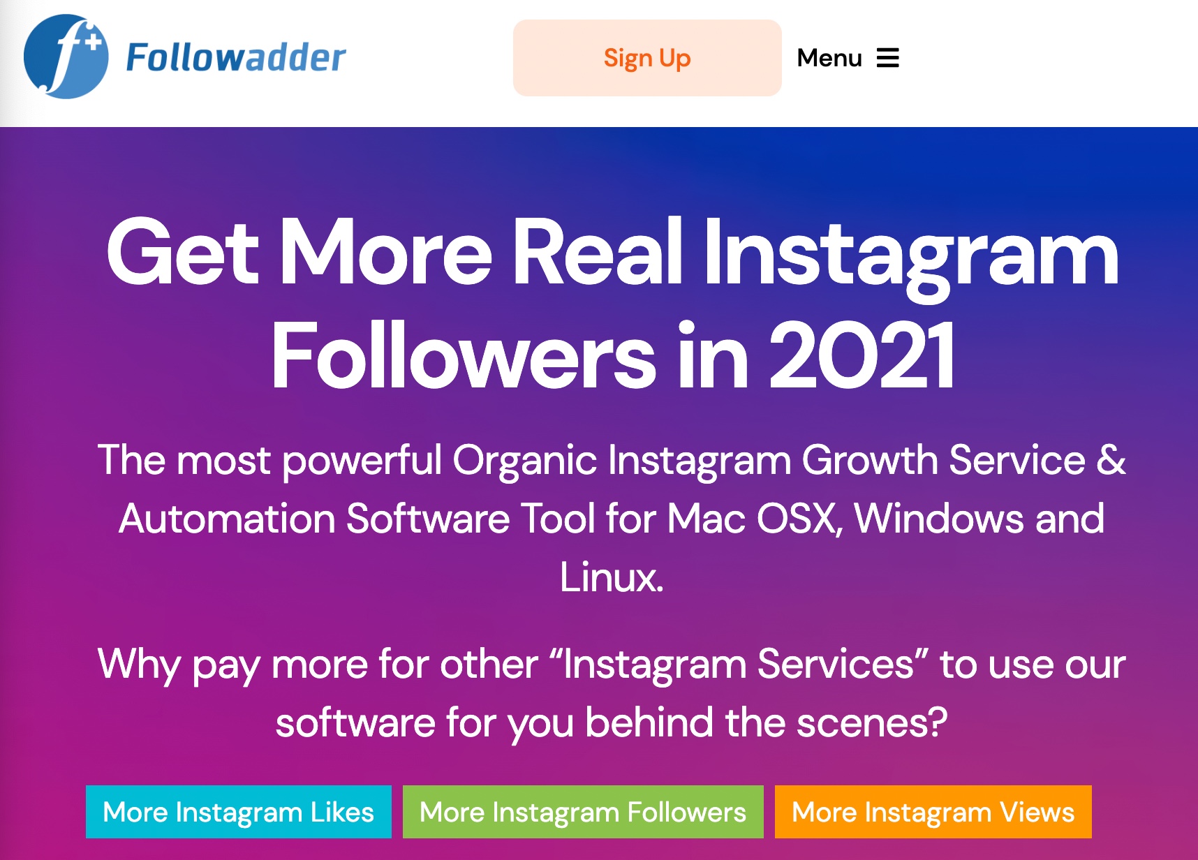 best Instagram growth services Follow Adder