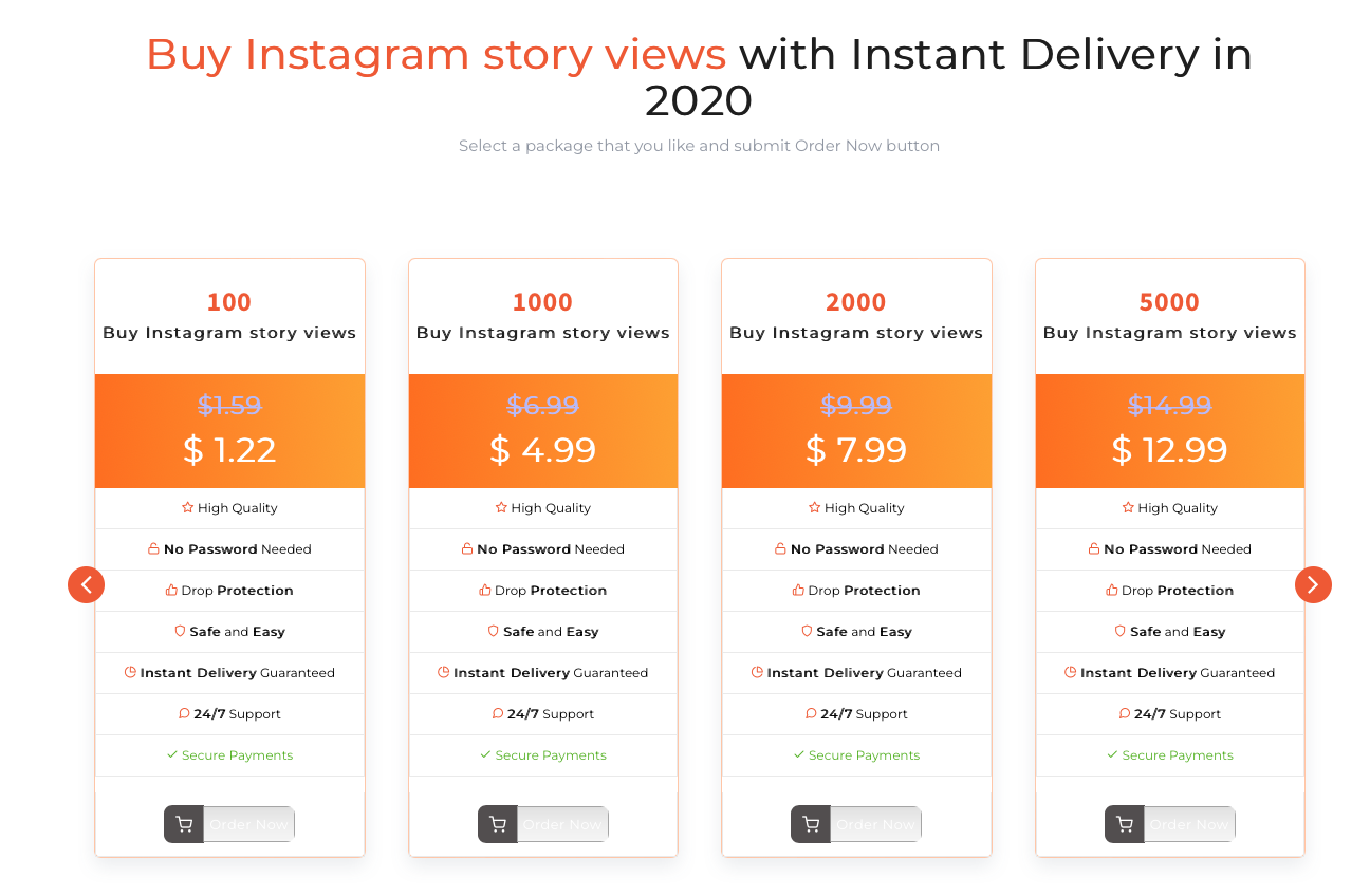 buy instagram story views with goread.io