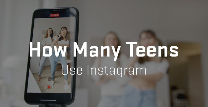 how many teens use Instagram?